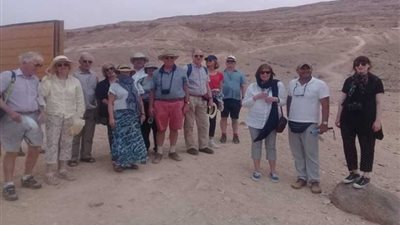 وفد سياحي من 3 دول يزور آثار المنيا