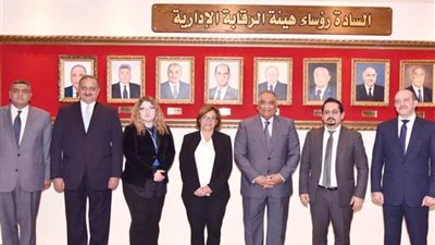 رئيس الرقابة الادارية يستقبل رئيس المستشارين الفنيين ببرنامج الأمم المتحدة الإنمائي UNDP