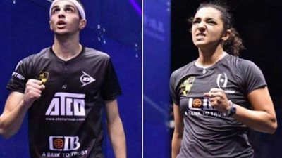 فرج والوليلي يتوجان بلقب DPD ويستعدان لحصد ألقاب بطولة الجونة الدولية للإسكواش