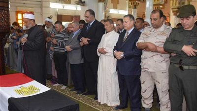 جنازة عسكرية للشهيد 