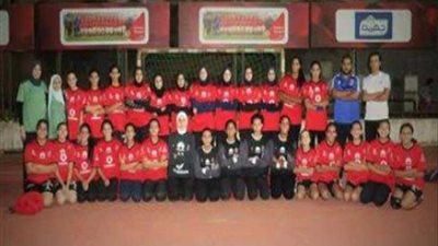 ناشئات اليد فى مواجهة تونس اليوم بربع نهائى البحر المتوسط