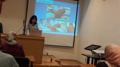 دورة تدريبية في صيانة وترميم المومياوات والتوابيت الخشبية‎