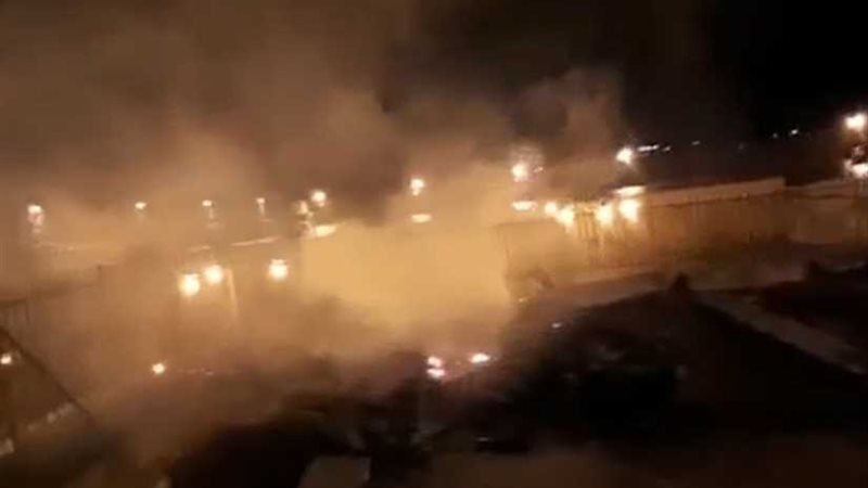 بالفيديو.. إخماد