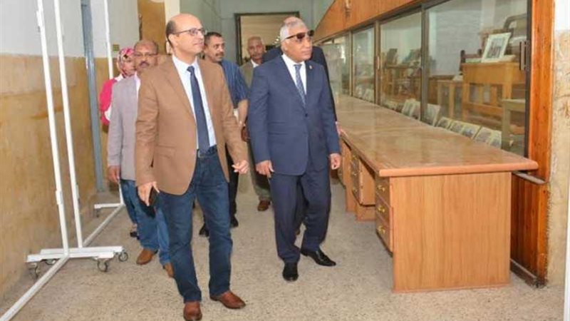 المنشاوي يتفقد ورش