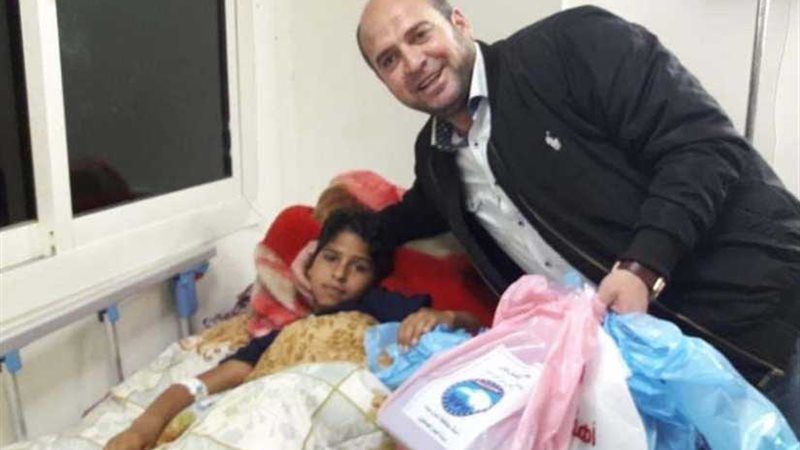 مستقبل وطن يزور مصابي