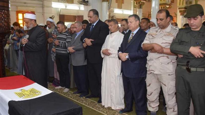 جنازة عسكرية للشهيد