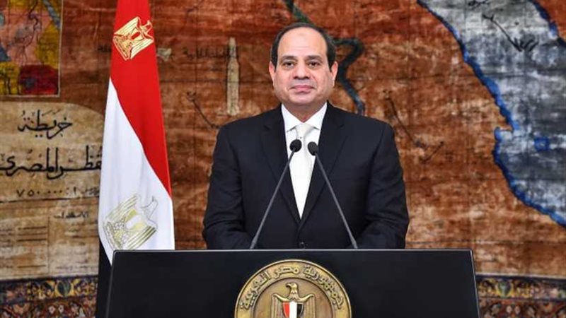الرئيس السيسي: حريق