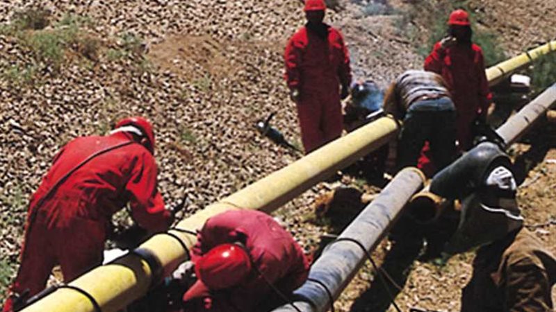 توصيل الغاز الطبيعي