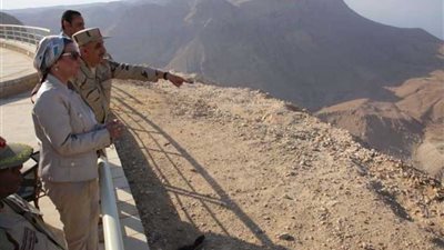 وزيرة البيئة من العين السخنة: هضبة الجلالة إنجاز مصري بمقاييس عالمية