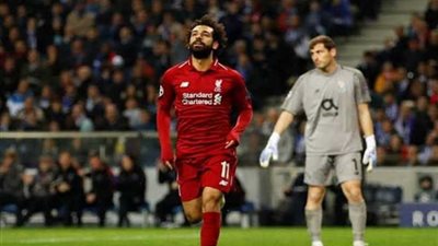 «صلاح» يُسجل هدفًا في مرمى «كاسياس»