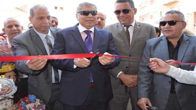 افتتاح 5 مشروعات خدمية بالمنيا بتكلفة 48 مليون جنيه