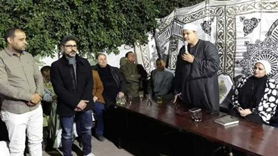 بالصور.. إنهاء خصومة بين ٦ عائلات بقليوب