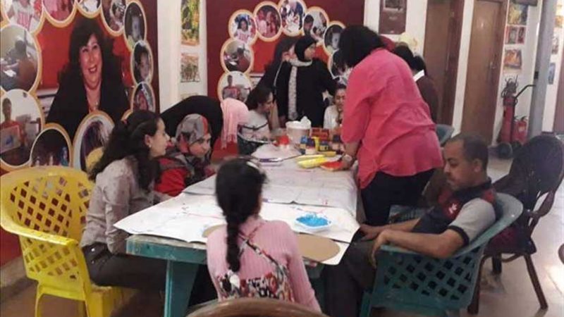 ورشة وجوه إفريقية