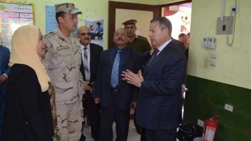محافظ بني سويف يتفقد