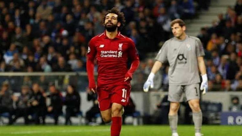 «صلاح» يُسجل هدفًا