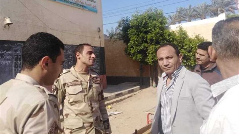 اللواء شاكر يطمئن