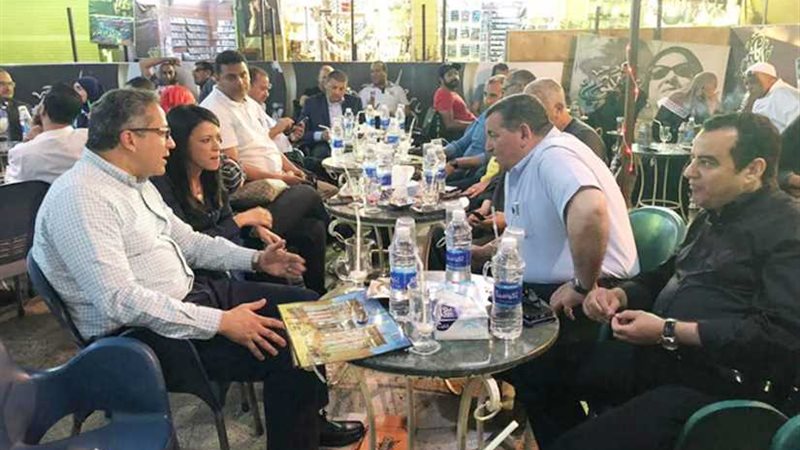 وزيرا السياحة والآثار