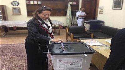 أماني أبوزيد تدلي بصوتها في «الزراعة»