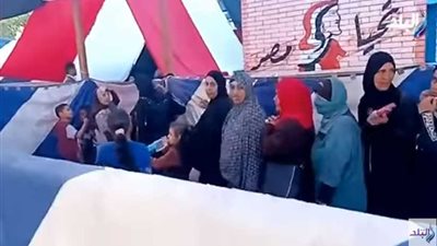 سيدات مصر يشاركن بكثافة في التصويت على تعديل الدستور (فيديو)
