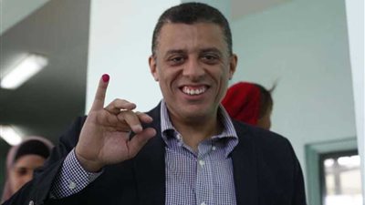 نائب رئيس حزب مستقبل وطن يدلي بصوته على التعديلات الدستورية بـ