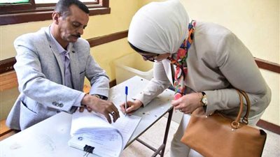 وزيرة الصحة تدلي بصوتها وتؤكد: مصر أمانة يجب أن نحافظ عليها