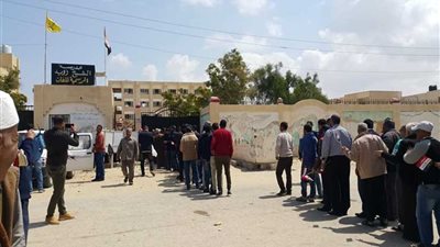 تزايد إقبال الناخبين على اللجان في شمال سيناء