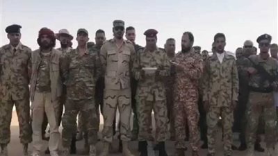 وحدات عسكرية ببني وليد تنضم للجيش الليبي ضد الميليشيات.. (فيديو)