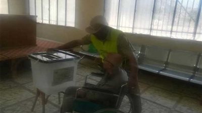 المسنون وذوو الاحتياجات الخاصة يتصدرون المشهد ببني سويف