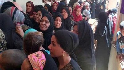 سوهاج: تزايد إقبال المواطنين على التصويت في الاستفتاء على التعديلات الدستورية