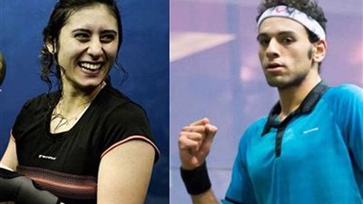 تأهل مروان الشوربجي ونور الشربيني لدور الـ 16 لبطولة الجونة للإسكواش