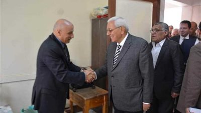 محافظ الدقهلية يتفقد لجان الاستفتاء بأجا والسنبلاوين