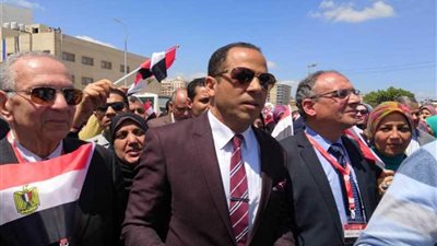 مسيرات لحث المواطنين على المشاركة بالبحيرة