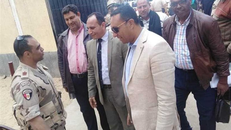 رئيس مدينة طنطا يتابع