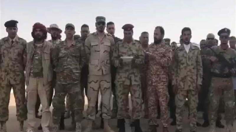 وحدات عسكرية ببني