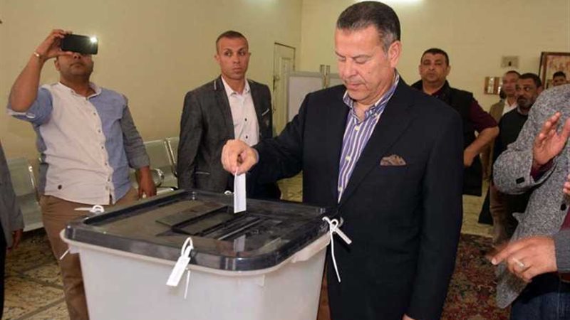 محافظ بني سويف يدلي