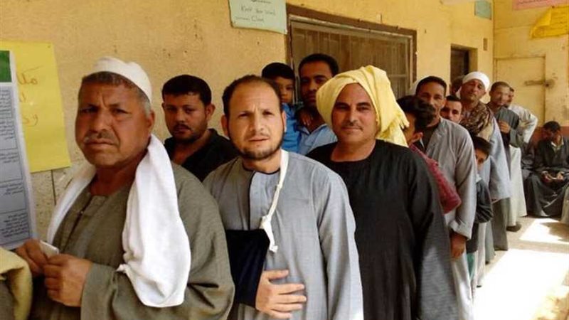 إقبال كبير من الناخبين