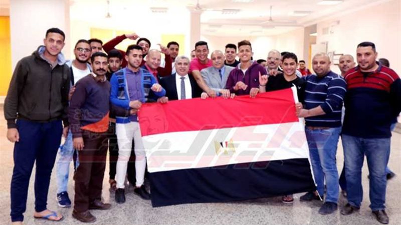 رئيس جامعة طنطا يتابع