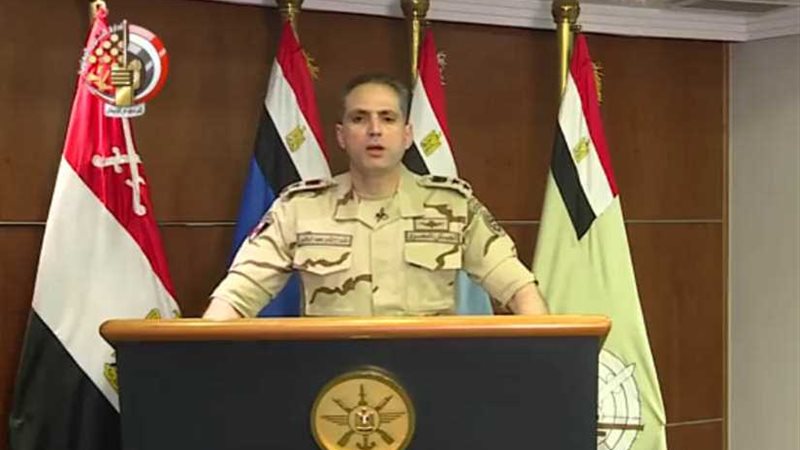 شاهد.. المتحدث العسكري: