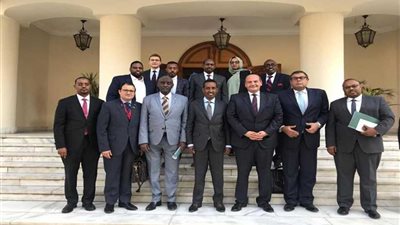 وزير الخارجية الصومالي يزور معهد الدراسات الدبلوماسية المصري