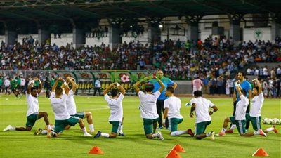 المصري البورسعيدي يواصل تدريباته استعدادا لمواجهة الاهلي في الدوري