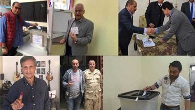 أبرز نجوم الرياضة الذين أدلوا بأصواتهم في التعديلات الدستورية.. والبقية تأتي اليوم 