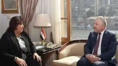 وزيرة الثقافة: أسبوع ثقافي مصري بأرمينيا