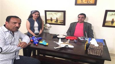 النجم المصرى ايمن قنديل يصور المسلسل العراقي 