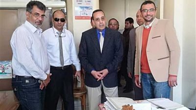 محافظ شمال سيناء يتفقد مديرية الصحة