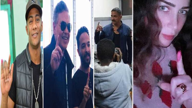 الفنانون يواصلون