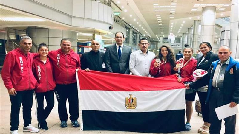 الرياضة تستقبل أبطال