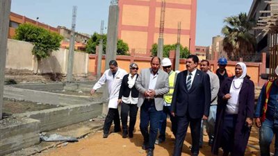 محافظ القليوبية في جولة للمجزر الآلي ومستشفى الحروق ومنطقة الحدائق والمتنزهات بالقناطر الخيرية