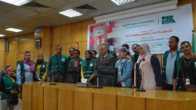 مؤسسة مصر الخير تجهز 35 عروسة يتيمة بالمنيا