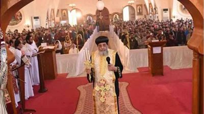 البابا تواضروس الثاني يترأس صلوات 