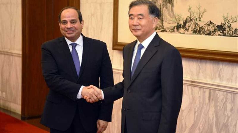 الرئيس السيسى يلتقى